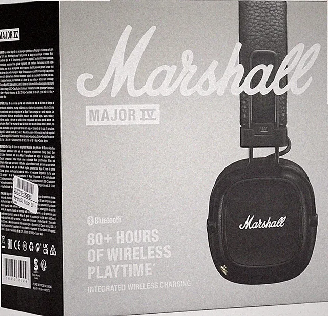 Marshall Major IV On Ear Bluetooth Kopfhörer, Kabellose Ohrhörer, Faltbar ✅📦