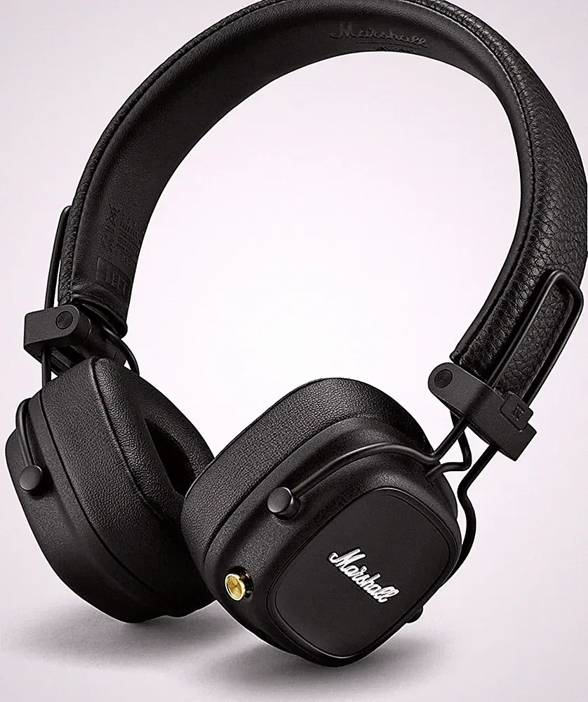 Marshall Major IV On-Ear Bluetooth Kopfhörer Schwarz Wireless