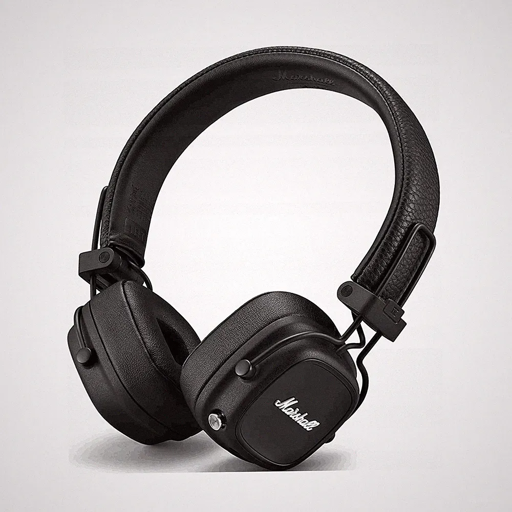 Marshall Major IV Over-Ear Wireless Kopfhörer Bluetooth Schwarz