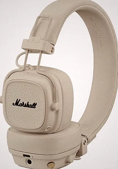 Marshall Major V Bluetooth Kopfhörer On-Ear 100h Akku faltbar USB-C Cream Creme✅