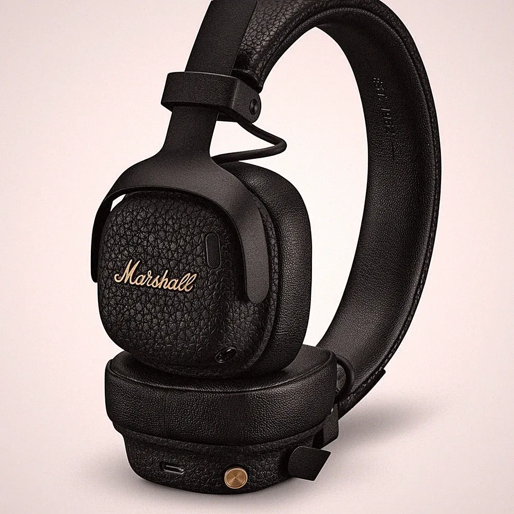 Marshall Milton A.N.C. On-ear Kopfhörer Black Bluetooth