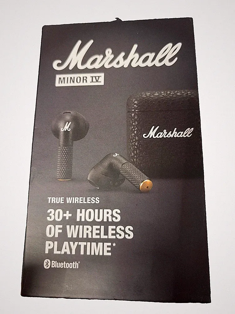 Marshall Minor 4 IV True Wireless Earbuds Black
