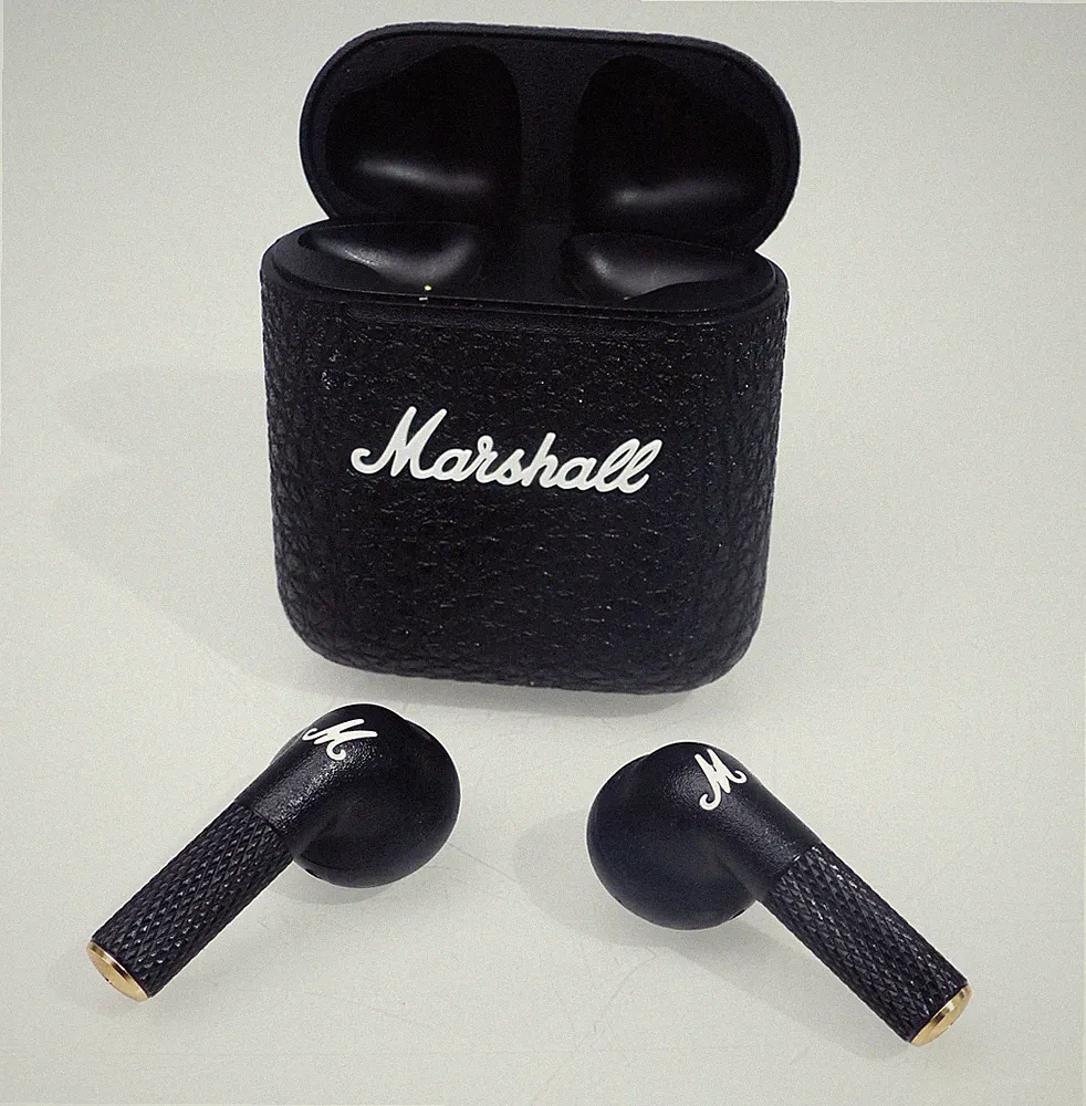 Marshall Minor III 3 bluetooth in ear Kopfhörer schwarz mit Ladecase #725