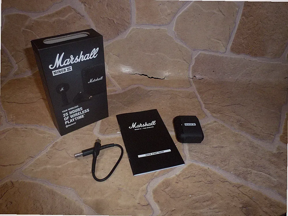 Marshall Minor III - In-ear Kopfhörer Bluetooth Schwarz NEU#2