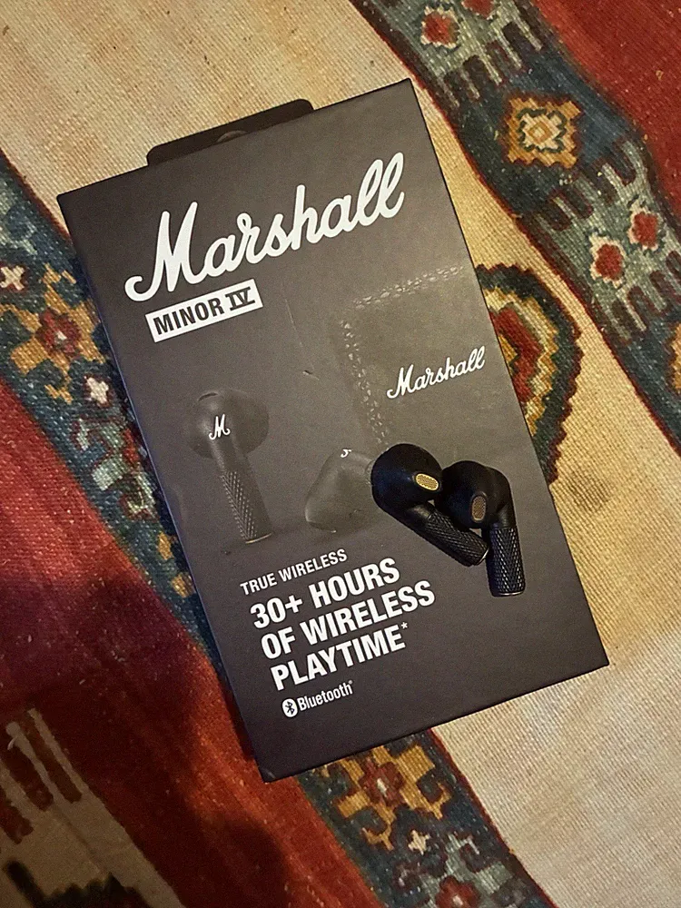 Marshall Minor IV. Kopfhörer ohne Ladecase!