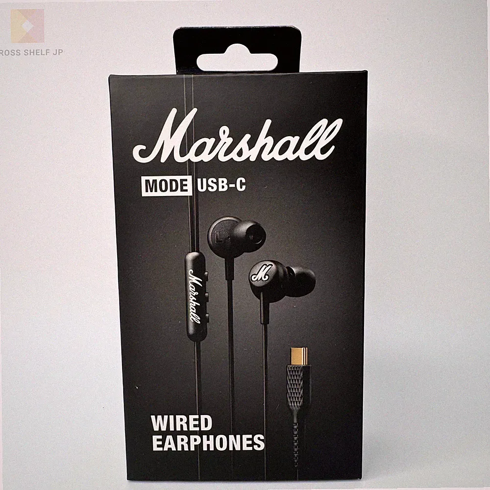 Marshall Mode USB-C Wired Earbuds Black In Ear Kopfhörer Mikrofon Fernbedienung