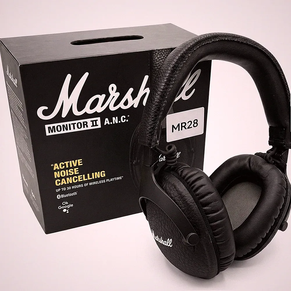 Marshall Monitor II A.N.C. Kabellose Kopfhörer schwarz - gebraucht,...