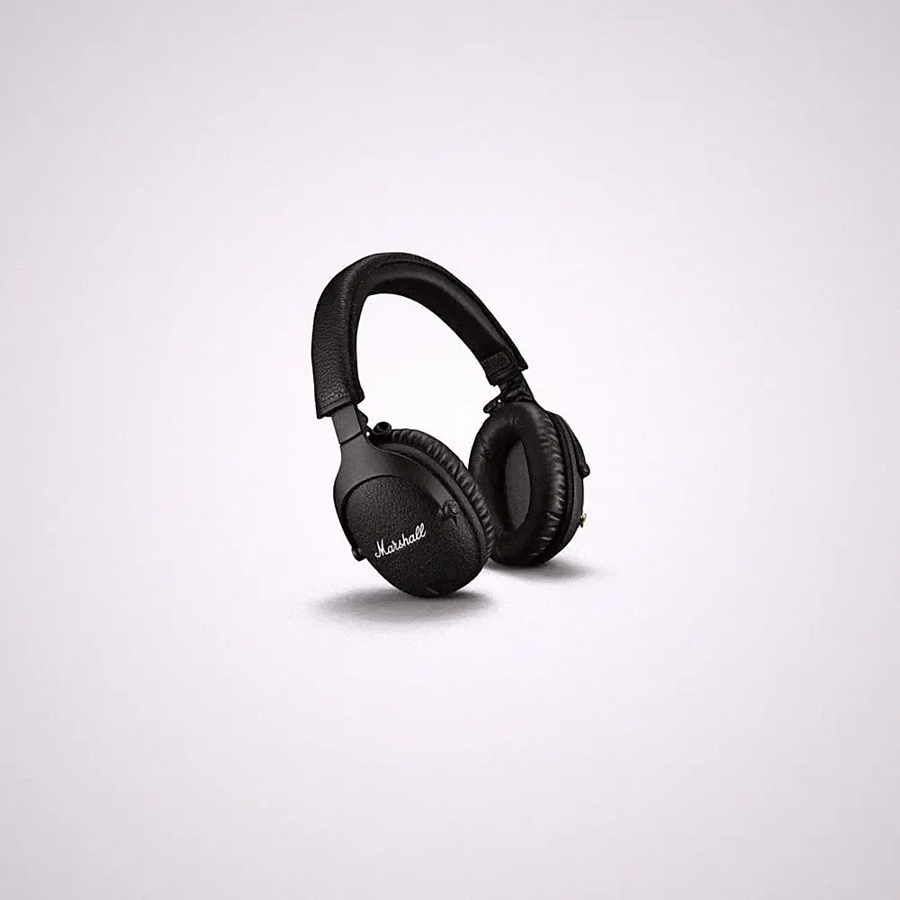 Marshall Monitor II A.N.C. Kopfhörer Schwarz 3,5-mm Bluetooth B WARE Retoure