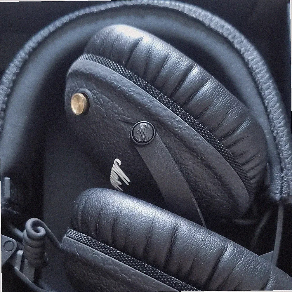 Marshall Monitor II Over-Ear Kopfhörer schwarz, Kopfbügel, 3,5 mm & USB Kabel