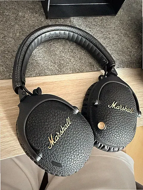 Marshall Monitor III A.N.C. Over-Ear Bluetooth ANC Schwarz inkl. Etui & Kabel