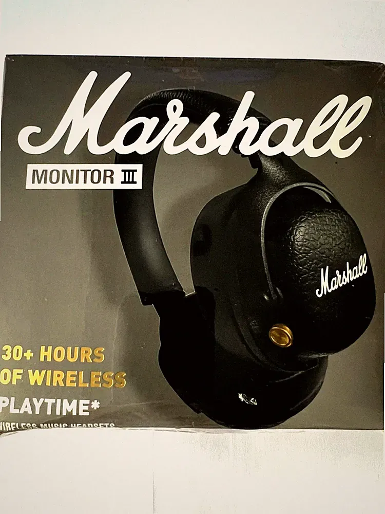 Marshall Monitor III ANC Bluetooth Wireless Kopfhörer BRAUN Hong Kong Version