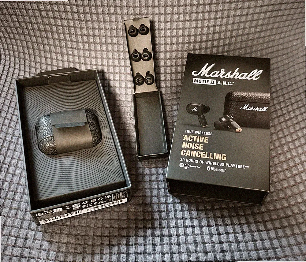 Marshall Motif II A.N.C. Bluetooth In-Ear Kopfhörer – Neu, unbenutzt, OVP