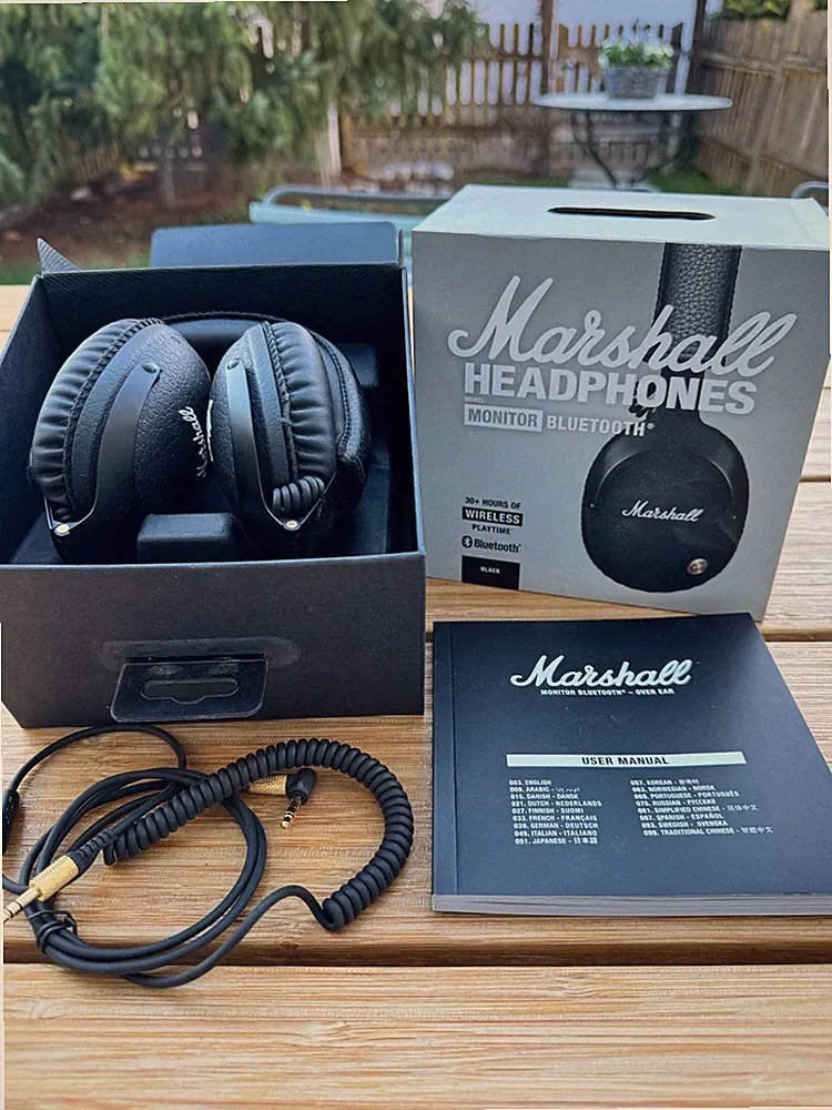Mashall Kopfhörer MONITOR Bluetooth™ - neuwertig OVP