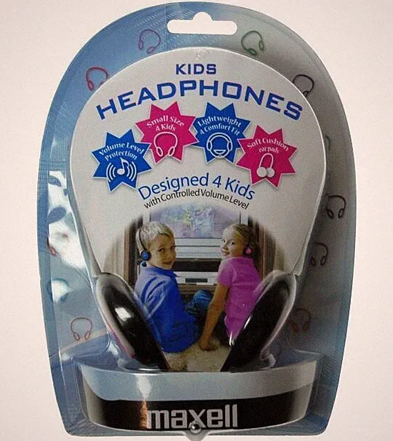 MAXELL 303496 Kinder Kopfhörer rosa Lautstärkenbegrenzt
