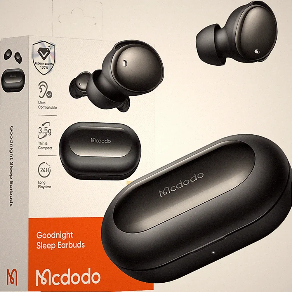 MCDODO KABELLOSE BLUETOOTH-IN-EAR-KOPFHÖRER ZUM SCHLAFEN, WASSERDICHT