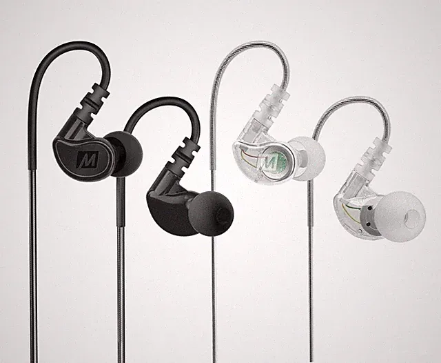MEE Audio M6 G2 Memory Wire In-Ear Kabelgebunden Sport Ohrhörer Kopfhörer