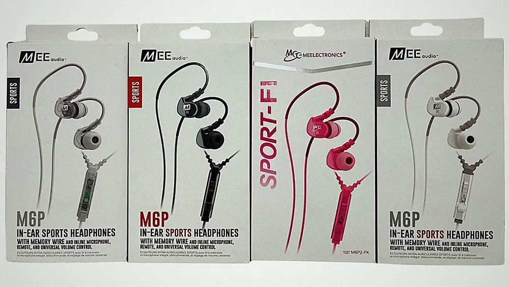 MEE Audio M6P2 In-Ear Kopfhörer Headphones kabelgebunden Mikrofon Alle Farben