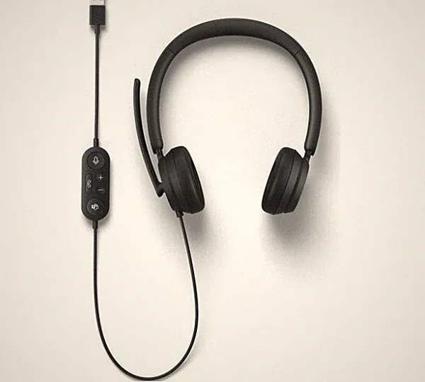 Microsoft Modern USB Headset (6ID-00013) On-Ear kabelgebunden USB schwarz (OVP)