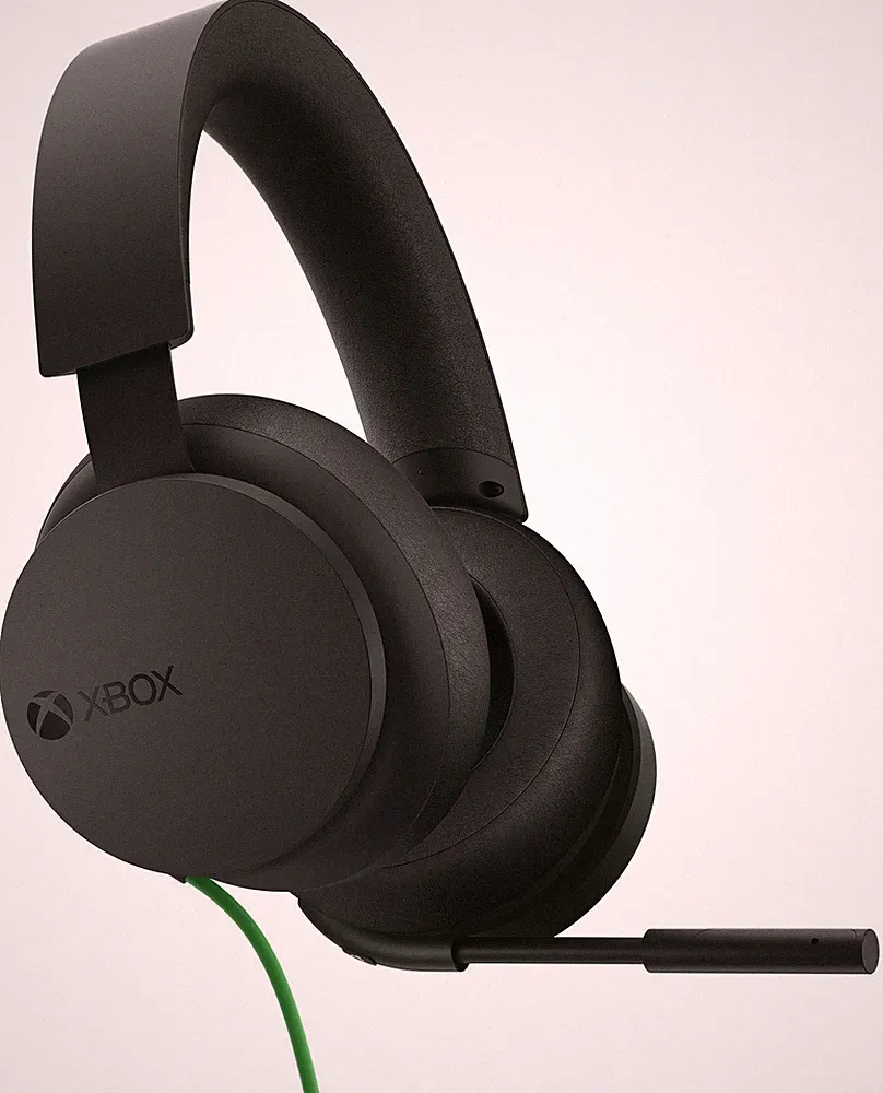 Microsoft Xbox Stereo Headset Gaming Kopfhörer Kabelgebunden Schwarz