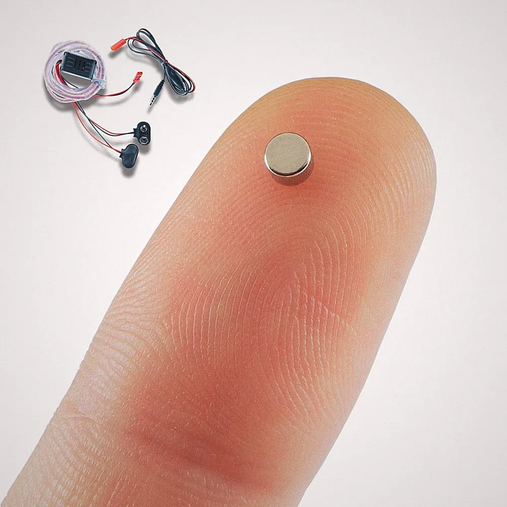 Mini Nano Unsichtbare Kopfhörer für Handy, Diskretes Spionage-Headset...