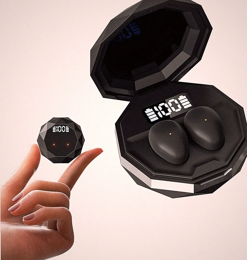 Mini unsichtbare Kopfhörer Bluetooth in Ear kabellos Ohrhörer kleine Kopfhörer z