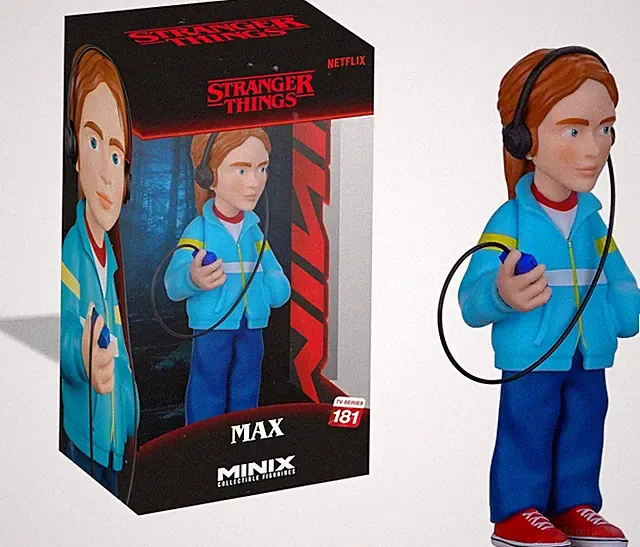 MINIX - TV-Serie - Stranger Things - Max Kopfhörer - Sammelfigur 12 cm