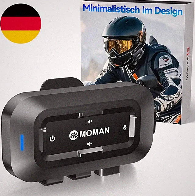 Moman RSC Motorrad Helm Lautspreche, Hifi Helmkopfhörer, Dreifache Geräuschunter