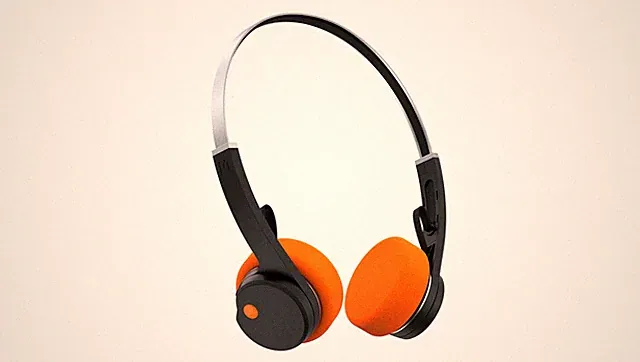 MONDO Freestyle On-Ear Bluetooth Headphones, Schwartz