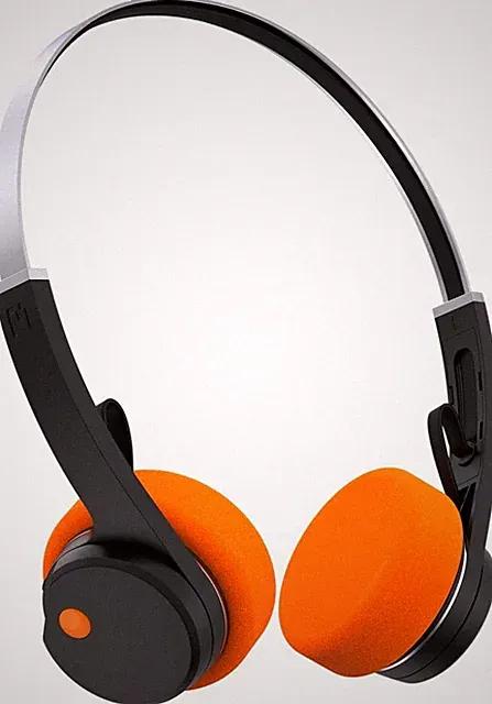 MONDO Freestyle On-Ear Bluetooth Headphones, Schwartz
