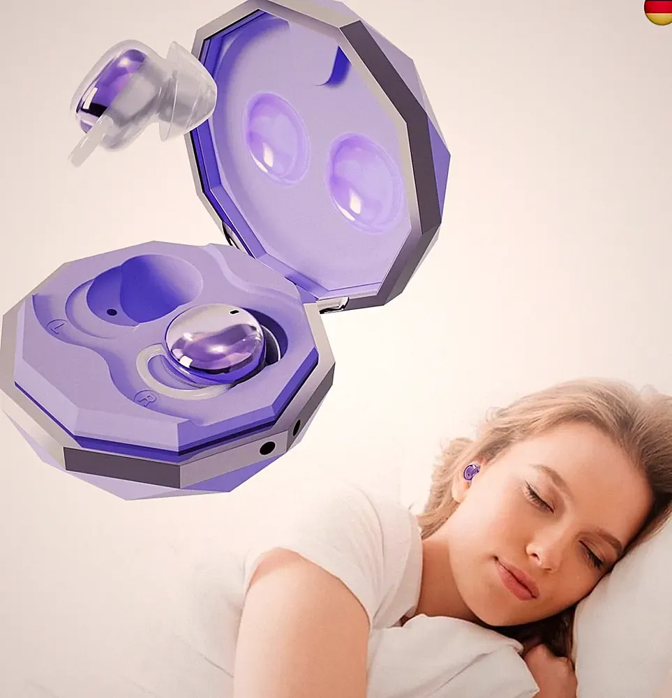 MONODEAL Schlafkopfhörer Bluetooth 5.4 Sleep Earbuds, Weiche Kopfhörer Schlafen