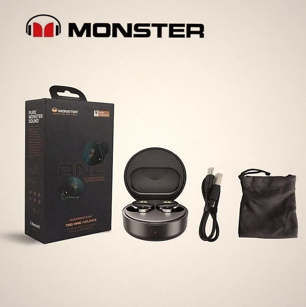 ++ MONSTER Inspiration 700 Hybrid ANC Kopfhörer Wireless Earbuds UVP 749€ NEU ++