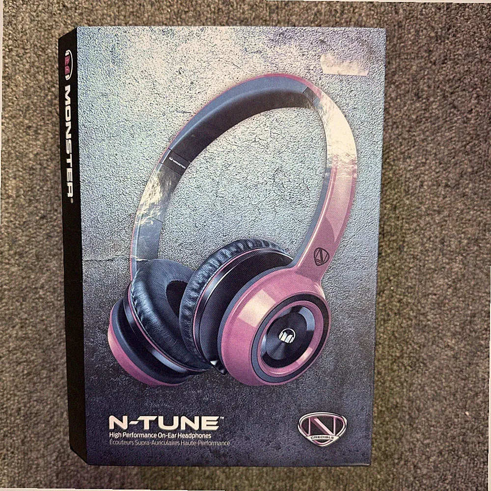 Monster N-Tune On-Ear Kopfhörer Rot