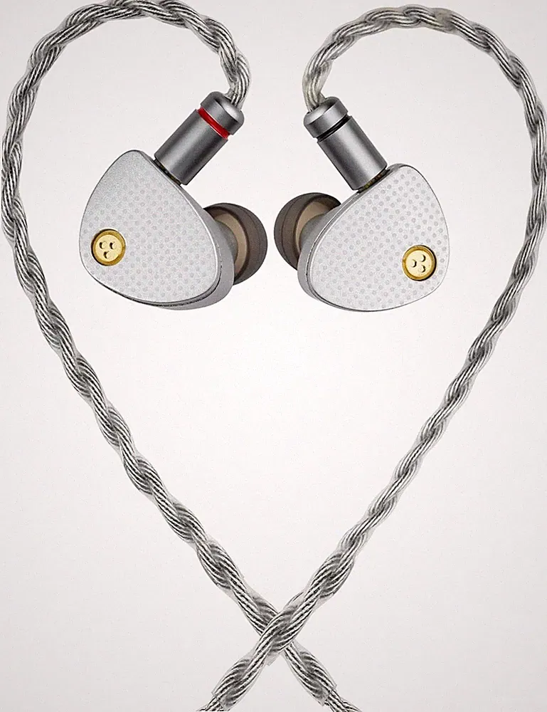 Moondrop ARIA 2 In-Ear-Kopfhörer Dynamischer Treiber 3,5 mm Klinke silber