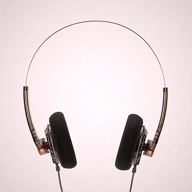 Moondrop Old Fashioned 40-mm-On-Ear-Kopfhörer Silber mit 3,5-mm-Klinkenstecker