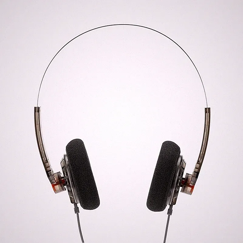 Moondrop Old Fashioned Kopfhörer 40 mm On-Ear mit 3,5 mm Klinkenstecker, Silber