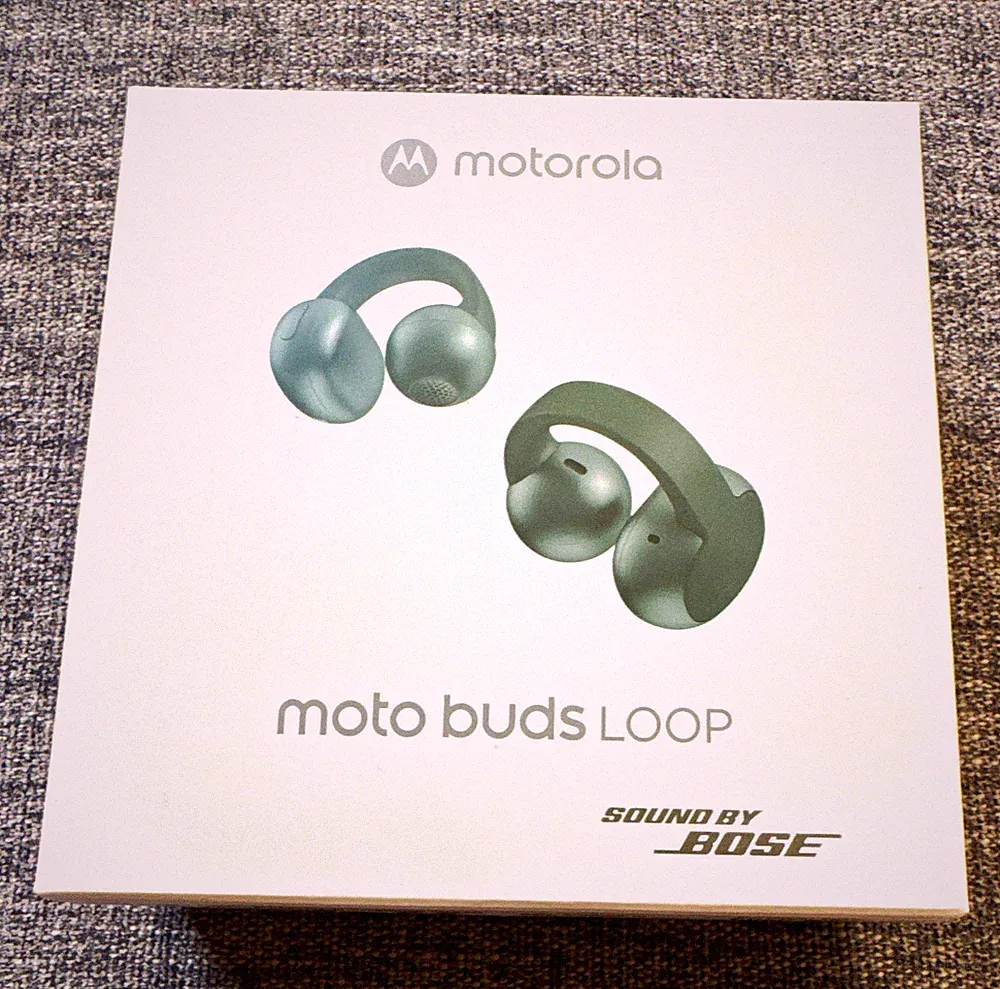Motorola moto buds LOOP In-Ear Bluetooth Ohrbügel Grün Sound by Bose Kabellos