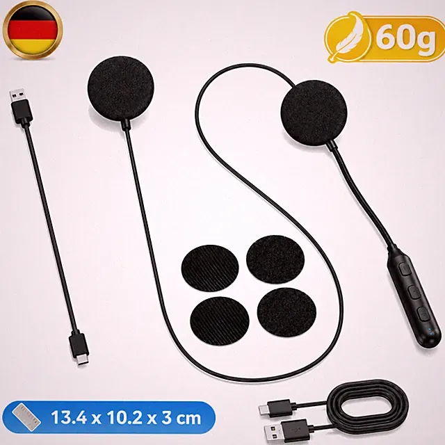 Motorrad Bluetooth Headset Lautsprecher Kopfhörer Bluetooth Helm Headset Player