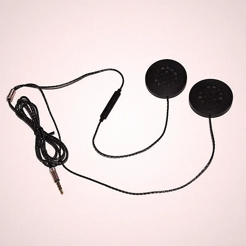 Motorrad Helm Headset HiFi Stereo Kabel Kopfhörer Gegensprechanlage