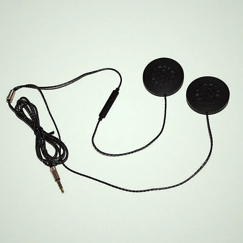 Motorrad Helm Headset HiFi Stereo Kabel Kopfhörer Gegensprechanlage