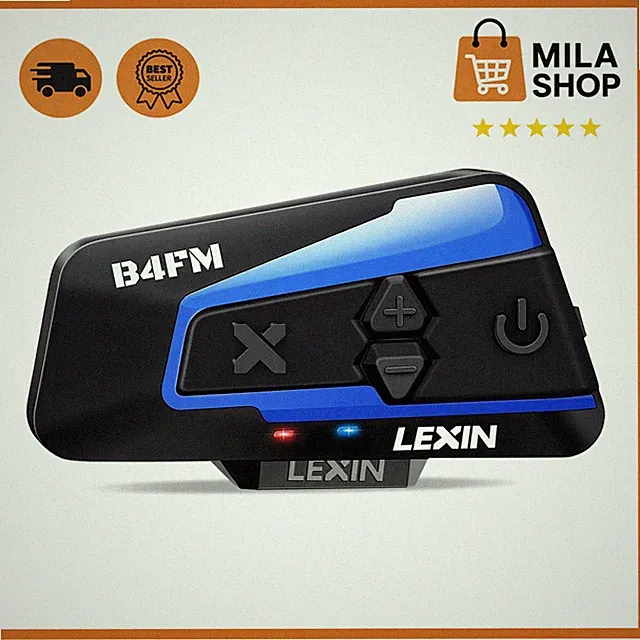 Motorrad Intercom Helm Headset 10 Fahrer 2000m Bluetooth Geraeuschunterdrueckung
