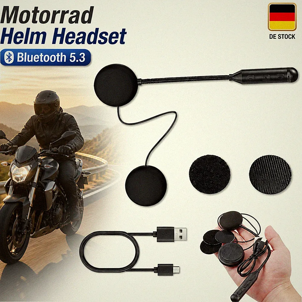 kopfhörer motorradhelm 3,5mm