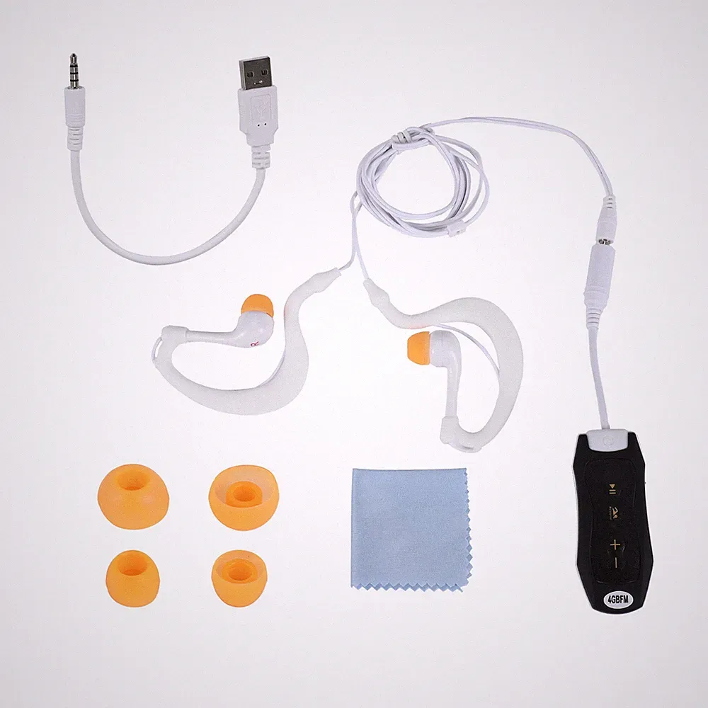 MP3-Musik-Player, Unterwasser-Kopfhörer zum Schwimmen, für Wassersport, Kur1068