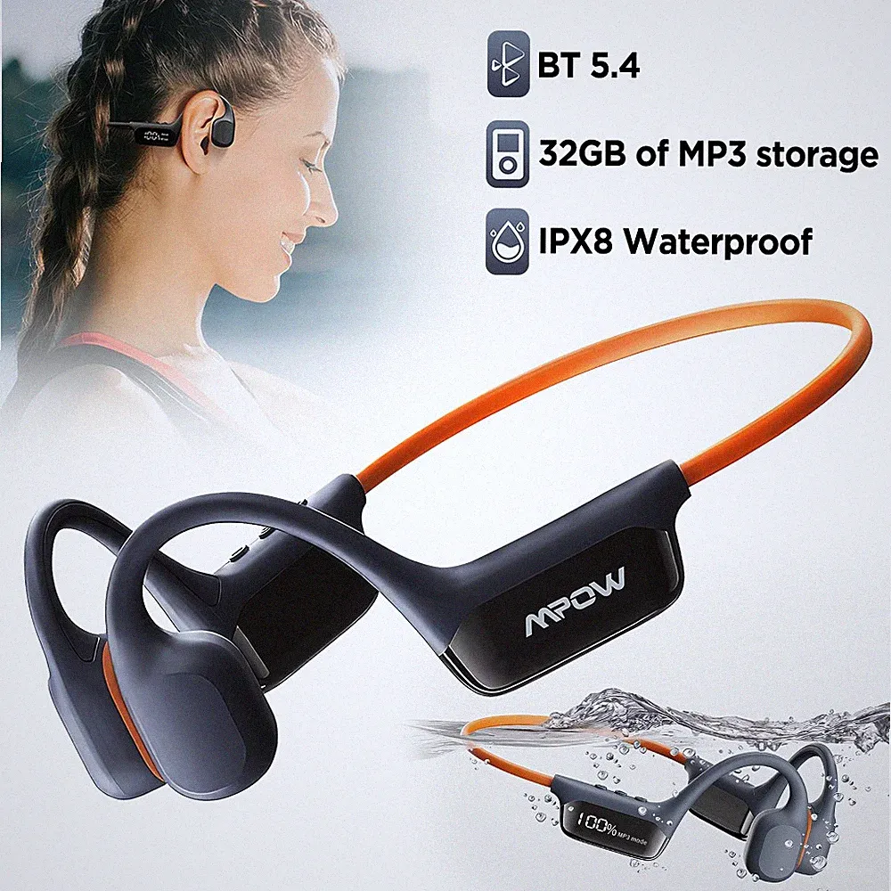 Mpow Knochenschall Kopfhörer Open-Ear Bluetooth Kopfhörer Laufen Sport Kopfhörer