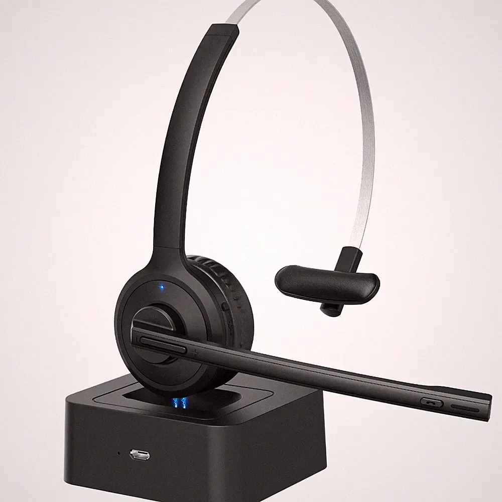 Mpow Kopfhörer Bluetooth Over-Ear Headset Handy Laptop Ohrhörer mit Ladestation