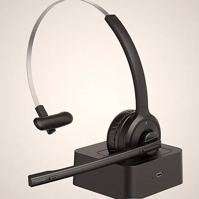 Mpow Trucker Headset Kabellos Bluetooth 5.0 mit Geräuschunterdrückung Mikrofon