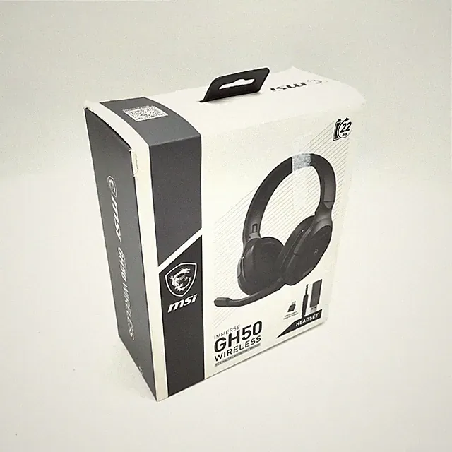 MSI Immerse GH50 Wireless Gaming Headset Abnehmbares Mikrofon Unvollständig Lief