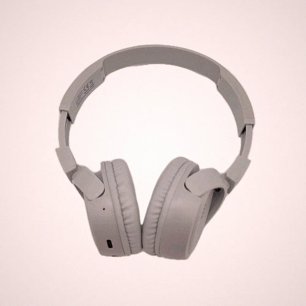 Music Sound VIBED kabellose On-Ear Bluetooth Kopfhörer Headset - Grau