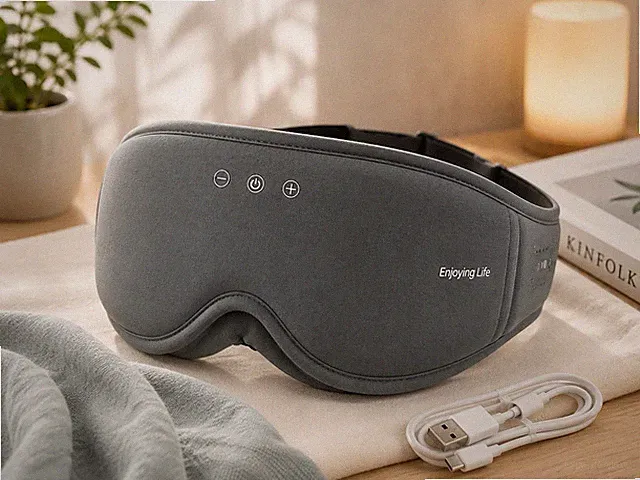 MUSICOZY Schlafmaske mit Bluetooth-Kopfhörern – 3D Augenmaske