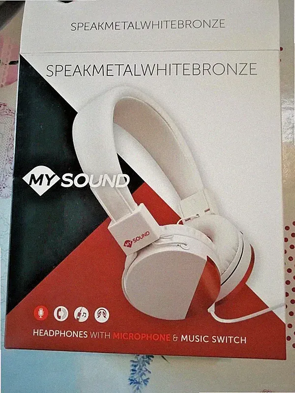 My Sound Meliconi Kopfhörer mit Mikrofon