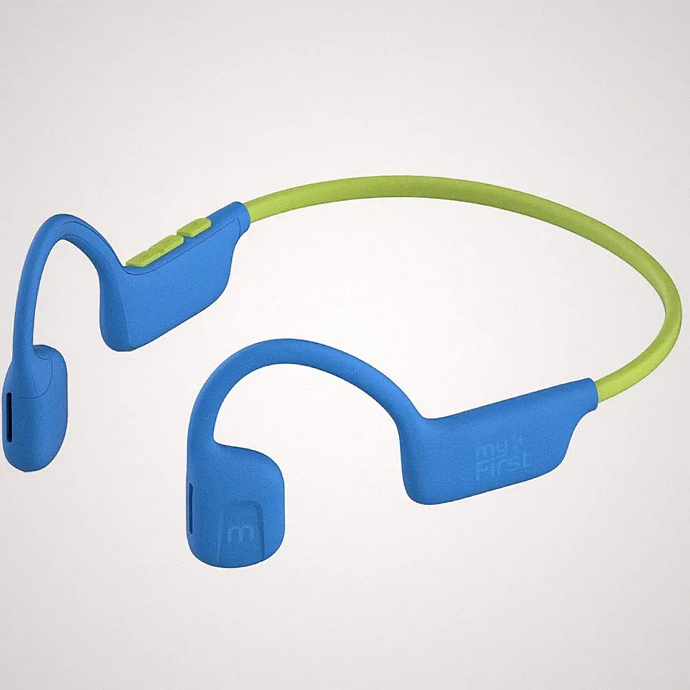 myFirst AirWaves Knochenschall Kinder Kopfhörer Bluetooth Open-Ear BT Headset